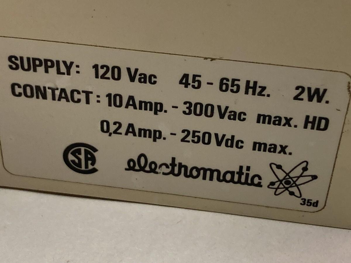 Electromatic,SL 130 120,S-System Logic Relay and 3-Input Supply