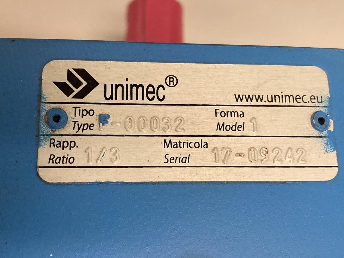 Used Unimec,F-00032,Motor Ratio 1/3 Mode l1