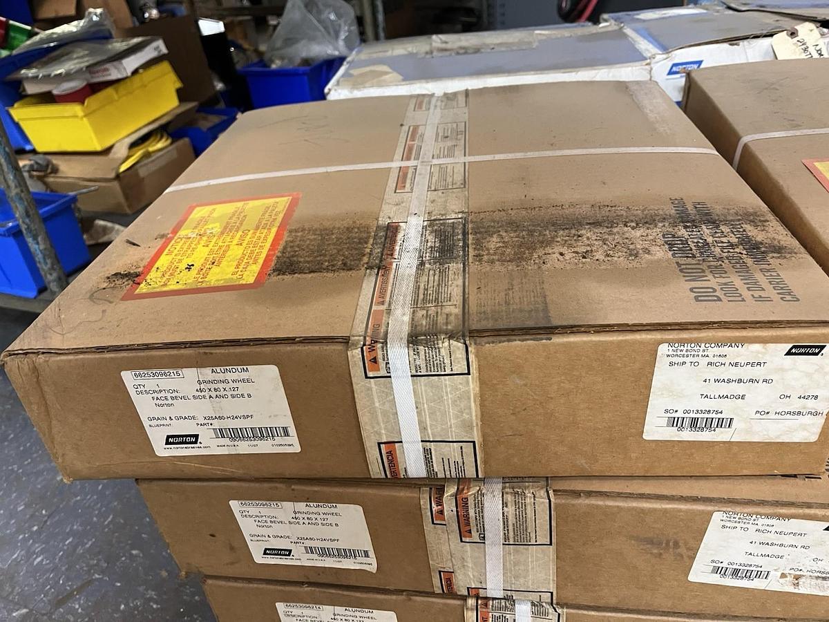 NORTON,66253096215,GRINDING WHEEL 450X80X127