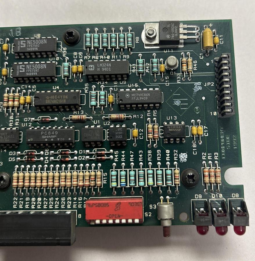 Used WARNER ELECTRIC,220708-001,CIRCUIT BOARD