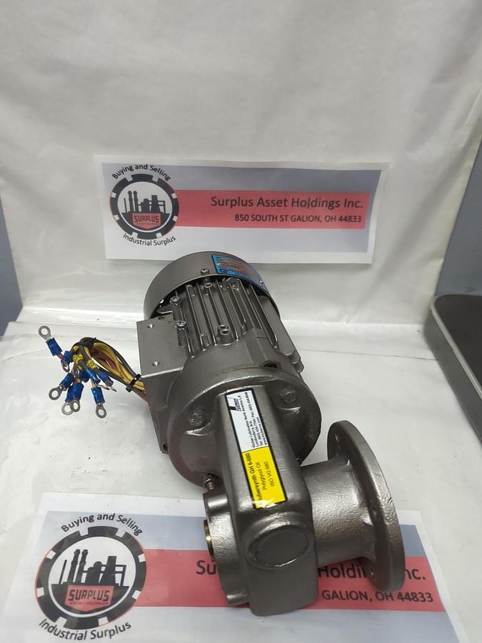 Used NORD,1S32AF-63L14,GEAR REDUCER INPUT 0.18kW RATIO:12.33 RPM 137 PRE-OWNED