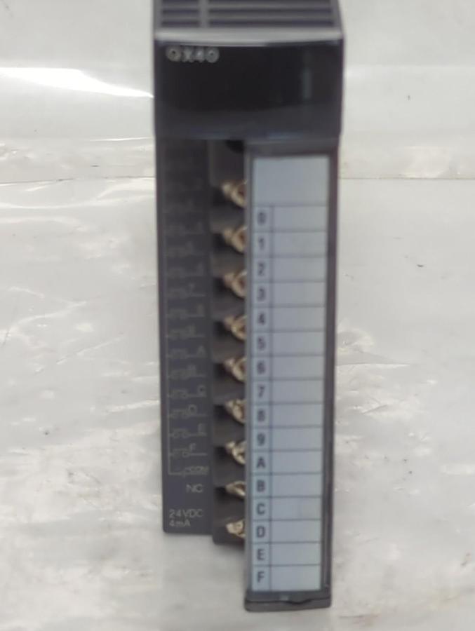 Used MITSUBISHI,QX40,INPUT UNIT MODULE PRE-OWNED
