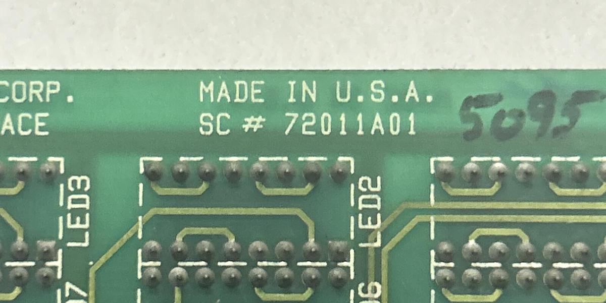 Used AJAX,72011A01,PC BOARD