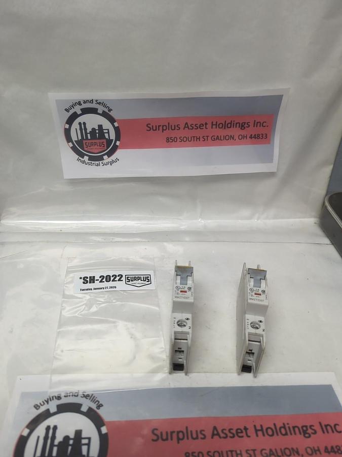 Used EATON,WMZT1D07,1-POLE 7 AMP CIRCUIT BREAKER LOT OF 2 PRE-OWNED