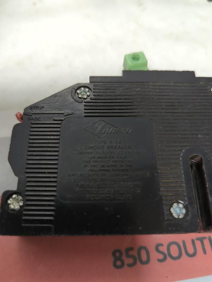 Used ZINSCO,R3830,CIRCUIT BREAKER 30 AMP 2-POLE LOT OF 5 PRE-OWNED