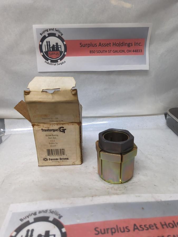 FENNER DRIVES,6202400,TRANTORUE KEYLESS BUSHING 1-1/2 IN SHAFT SIZE NOS