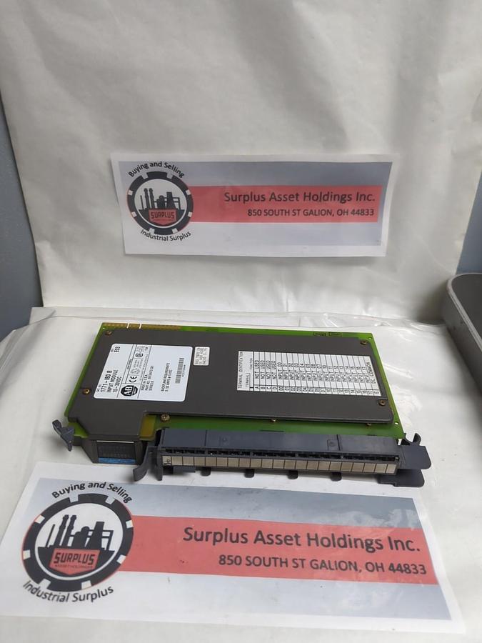 Used ALLEN BRADLEY,1771-IBD B,INPUT MODULE REV EOB PRE-OWNED