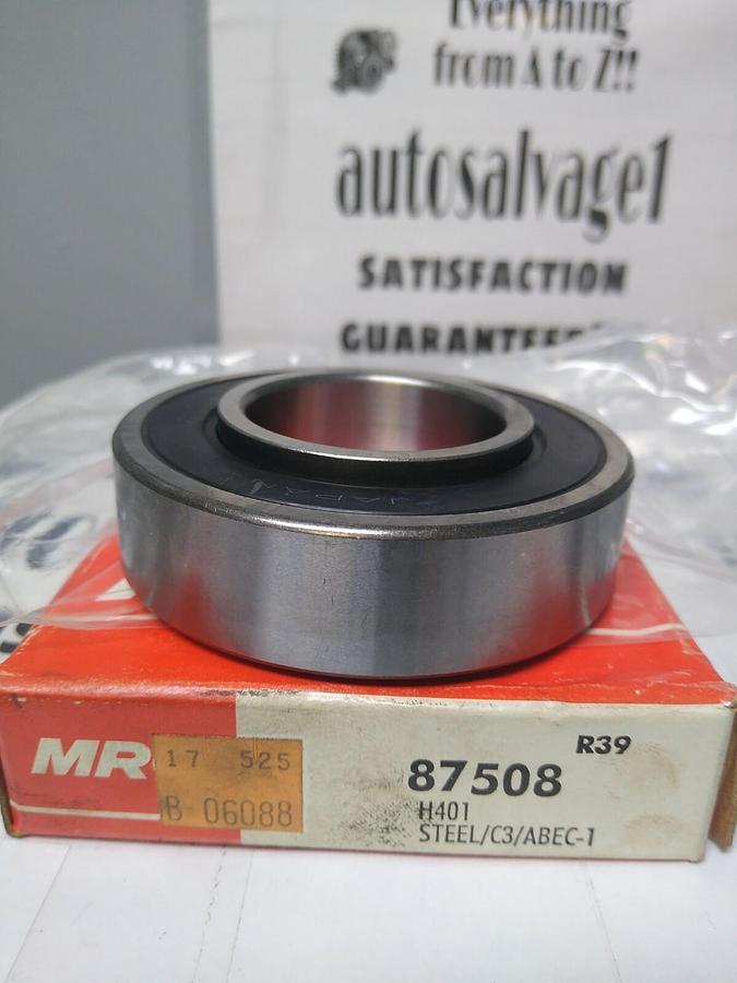 Used MRC,87508 H401 STEEL/C3/ABEC-1,Bearing NOS