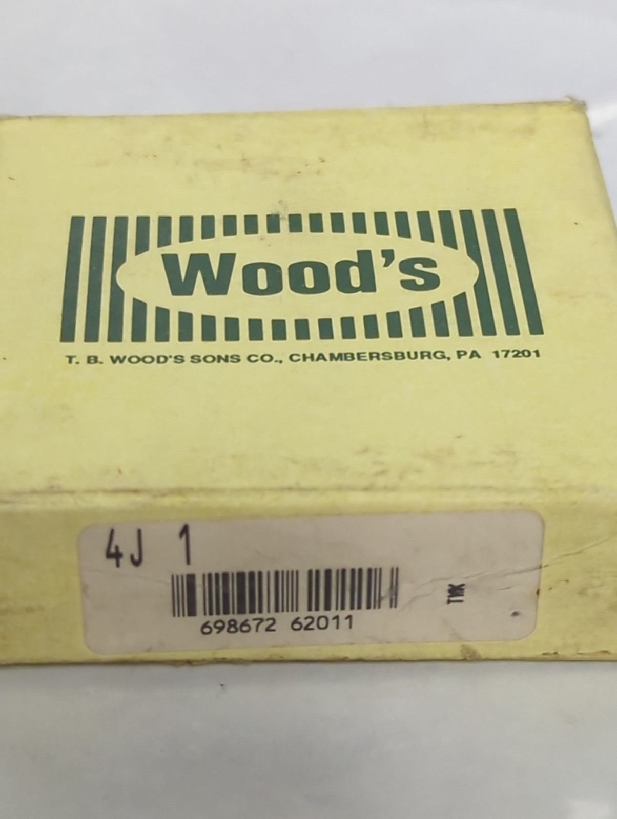 TB WOOD'S,4J-1,COUPLING FLANGE 1 INCH NOS