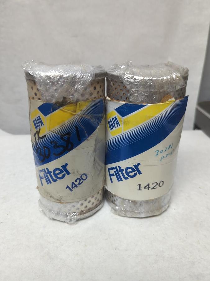 NAPA,1420,FILTER ELEMENT LOT OF 2 NOS
