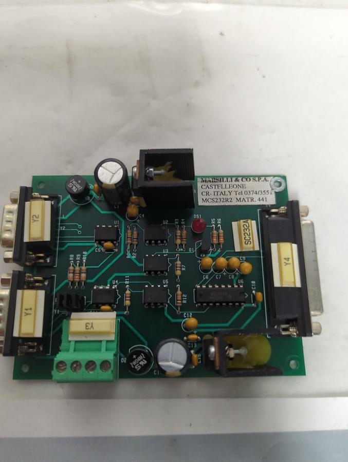 Used MARSILLI,MCS232R2,CIRCUIT BOARD PRE-OWNED