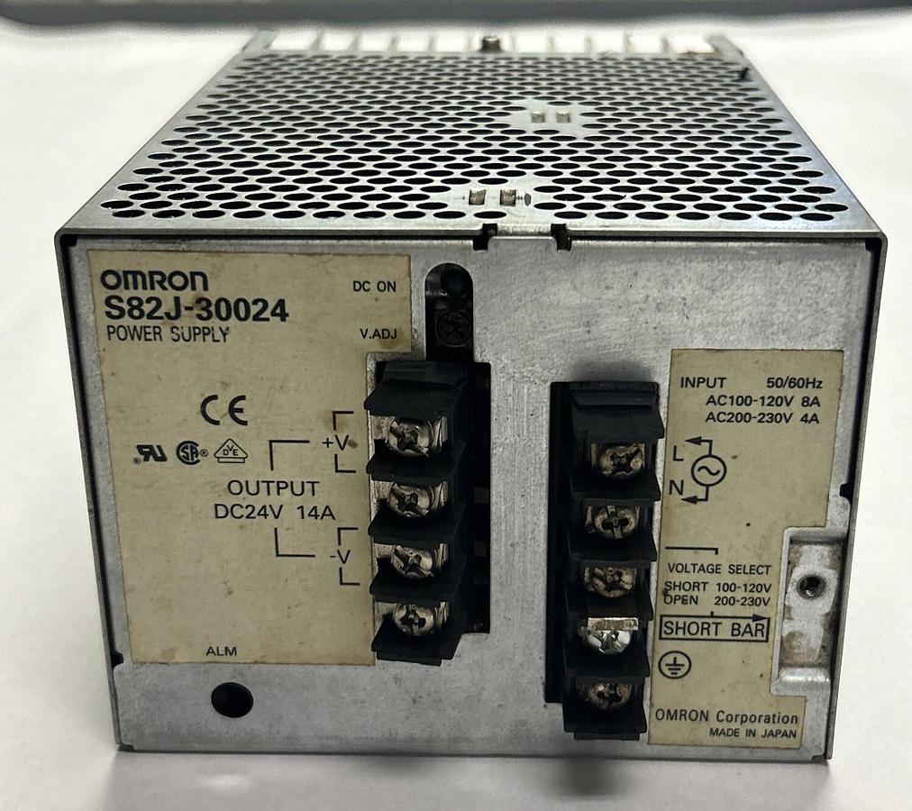 Used OMRON,S82J-30024,POWER SUPPLY UNIT