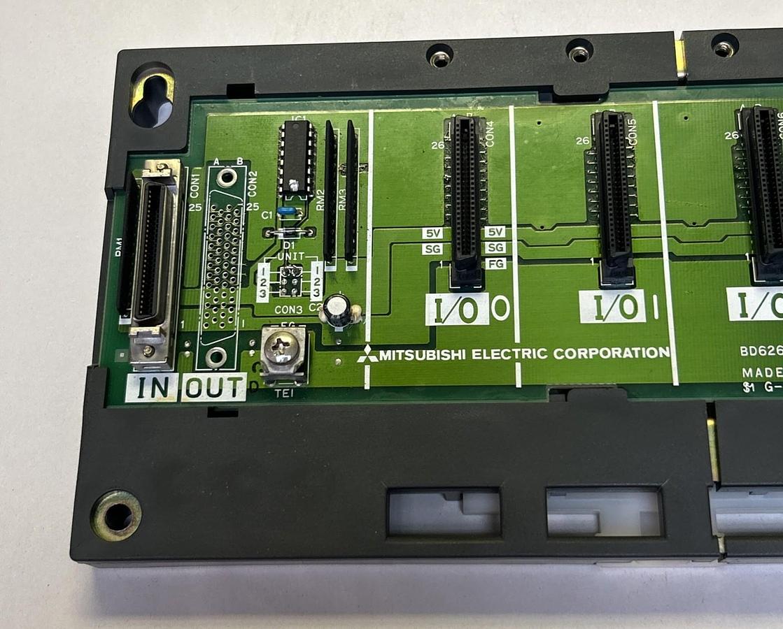 Used MITSUBISHI,A1S55B,BASE UNIT