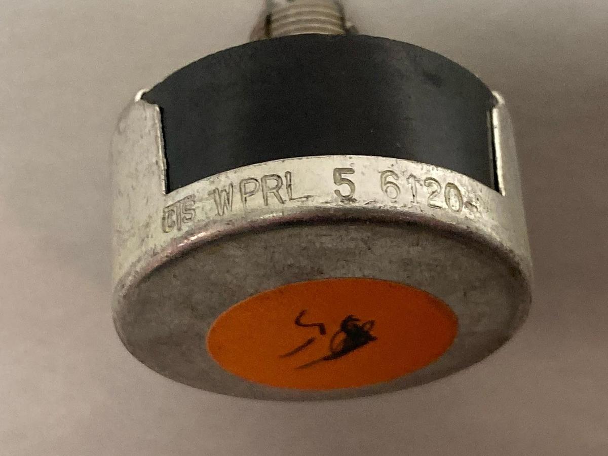Used CTS,WPRL 5,Potentiometer 6120 Ohm Trimmer