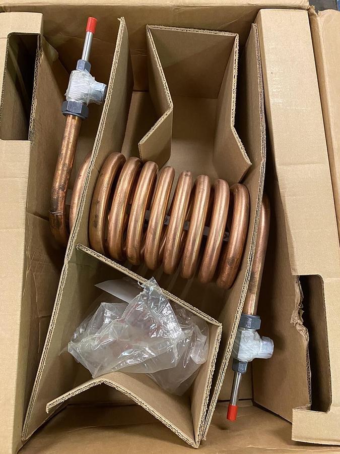 Used SENTRY,7-02673X,TUBE IN TUBE HEAT EXCHANGER DTC-IN7/CUC-8-1-1