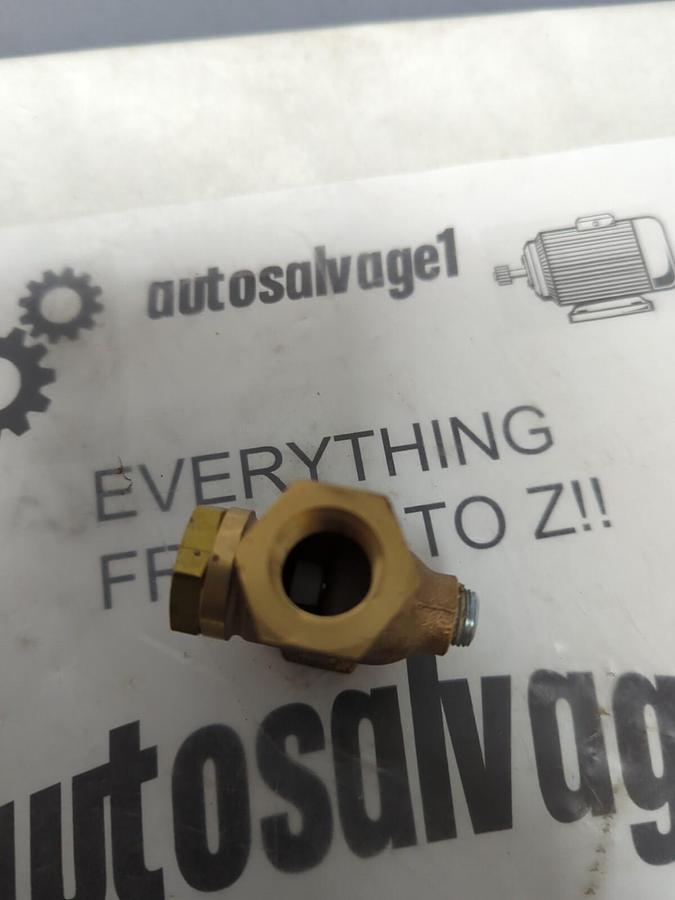 CDI,3/8 INCH,BRASS CHECK VALVE 3/8 INCH FPT NOS