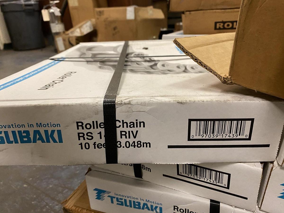 US TSUBAKI,RS 140 RIV,RS 140 RIV 10ft ROLLER CHAIN
