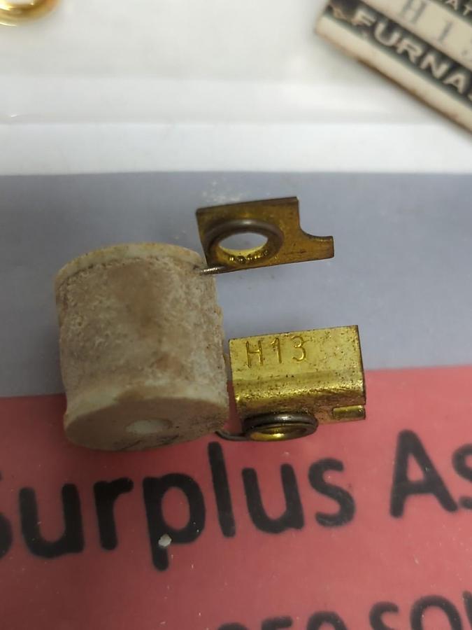 FURNAS,H13,OVERLOAD HEATER ELEMENT LOT OF 3 NOS