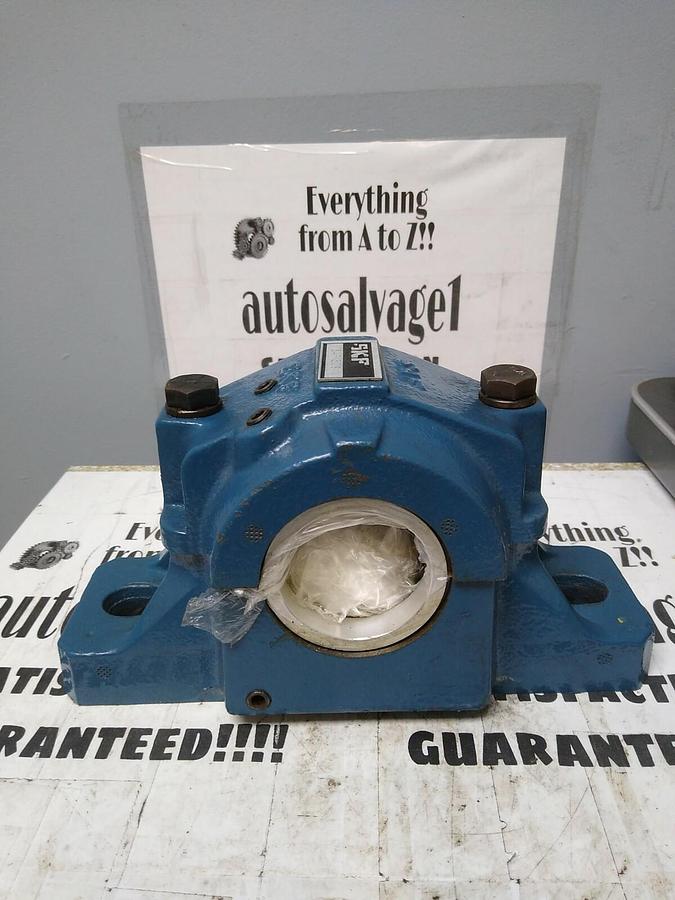 SKF,SAF-309,PILLOW BLOCK HOUSING  2 BOLT BASE SPLIT PILLOW BLOCK 1.6875 IN BORE