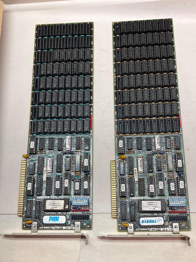 Tecmar,000373,PCI Slot Memory Card Rev B LOT OF 2
