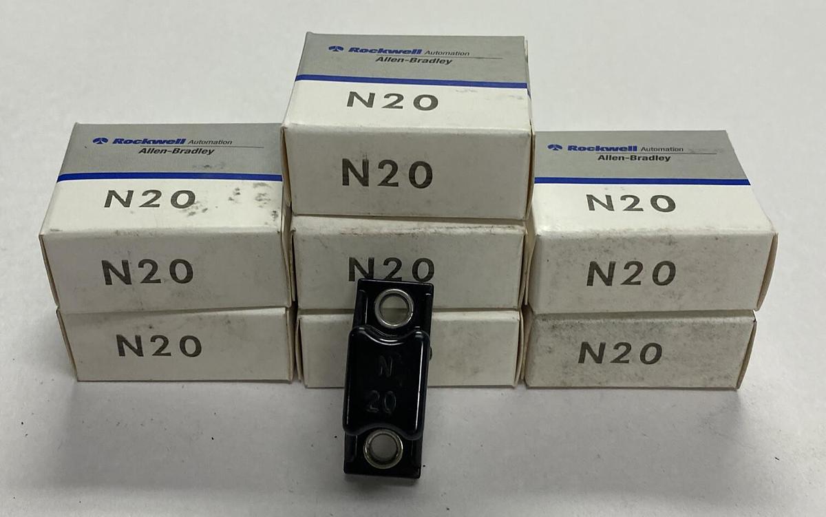 ALLEN BRADLEY,N20,OVERLOAD RELAY HEATER ELEMENT LOT OF 7 NOS