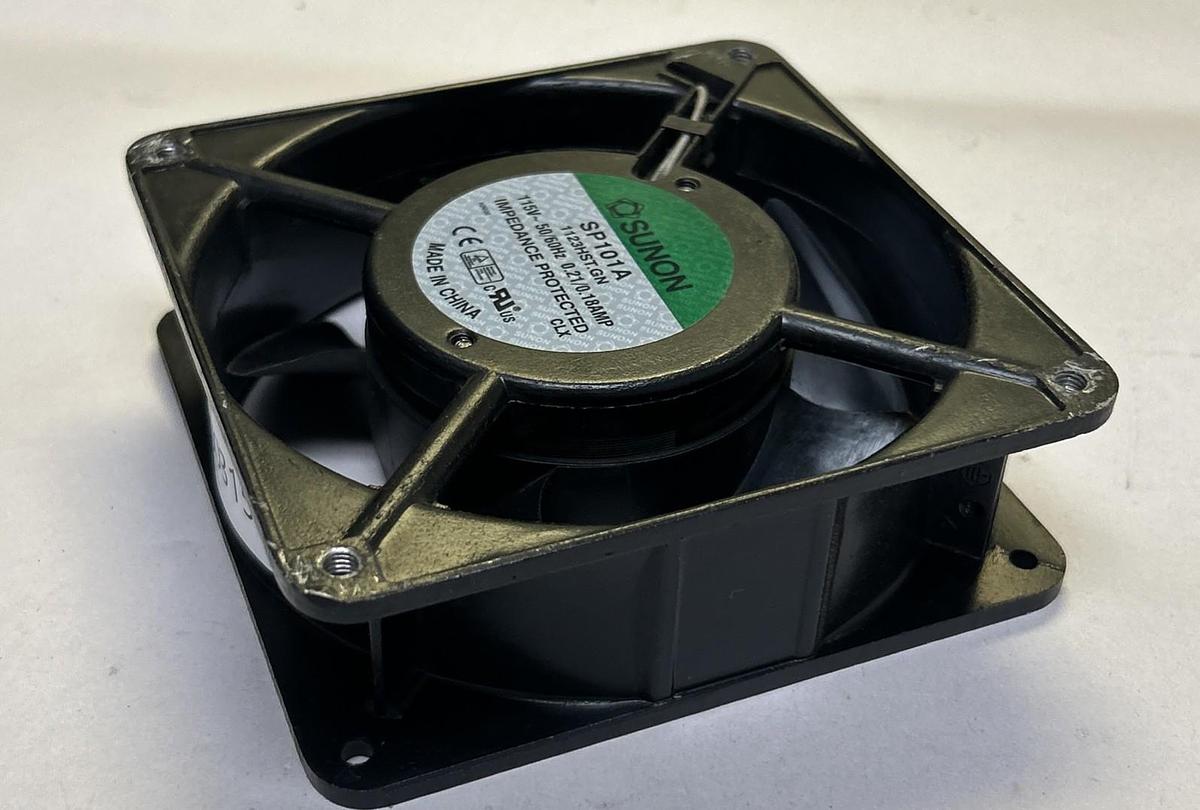 Used SUNON,SP101A,COOLING FAN 0.21AMP 115VAC
