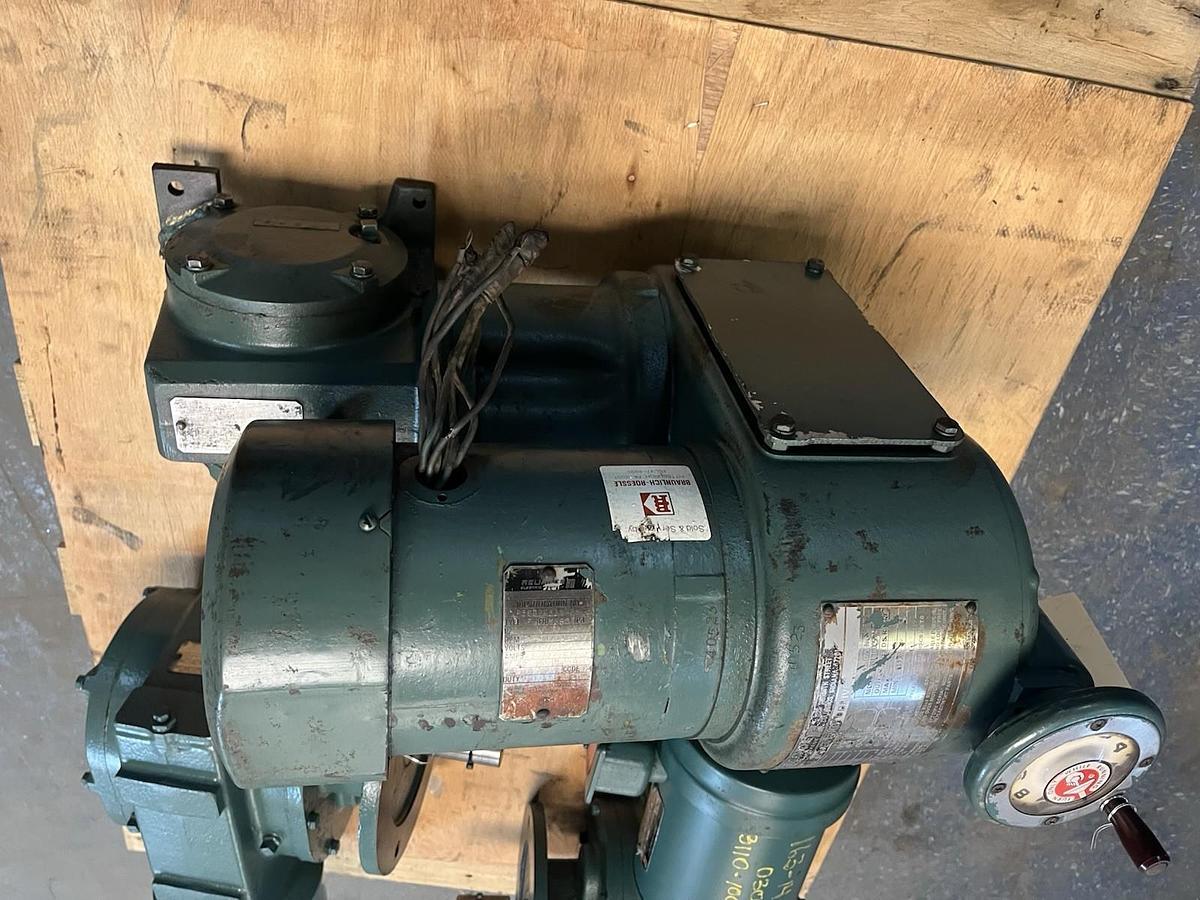 Used RELIANCE,1-W-21,REEVES MOTODRIVE GEAR RATIO 36 1HP WG21A REDUCER