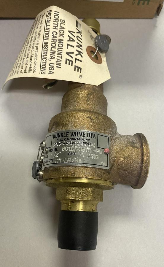 KUNKLE,6010DCM01-PM0005,PRESSURE RELIEF VALVE NOS