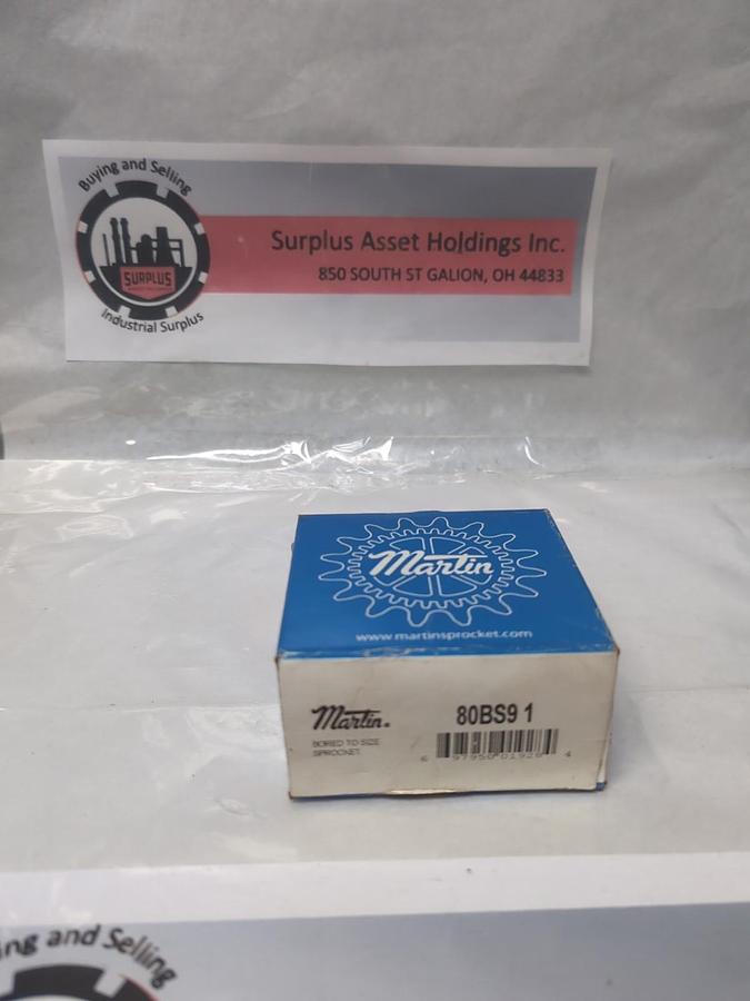 MARTIN,80BS91,BORED TO SIZE SPROCKET NOS