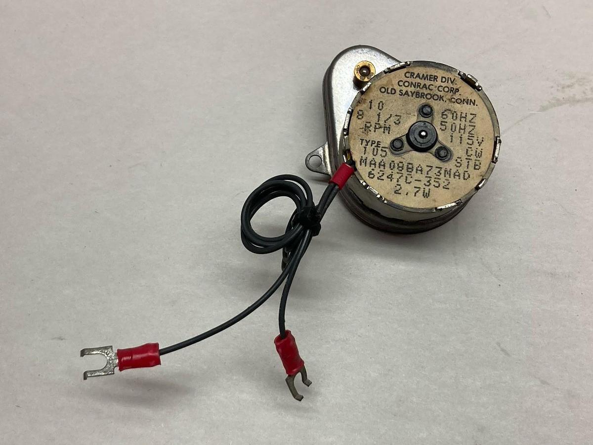 Used Cramer,MAA08BA73MAD,Coil Timer Motor 2.7w 60/50Hz 115v Type 105