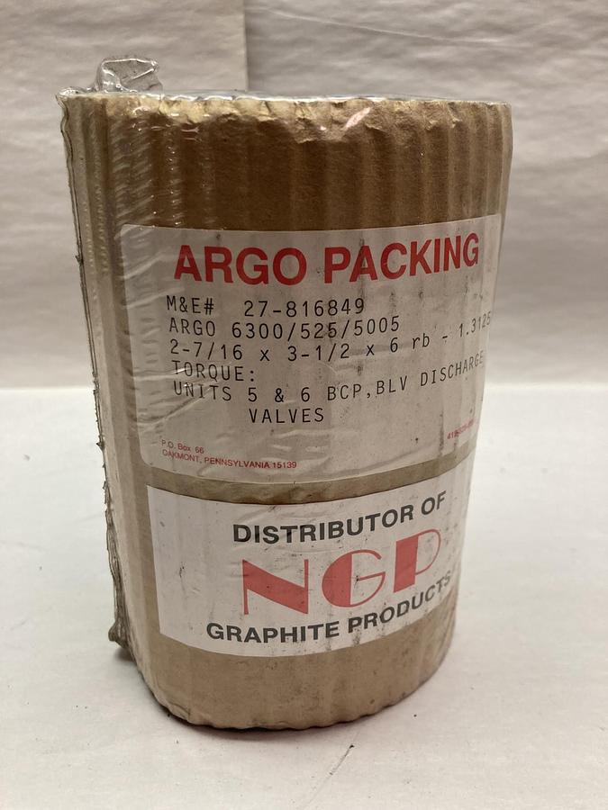 Argo Packing,27-816849,Packing Rings