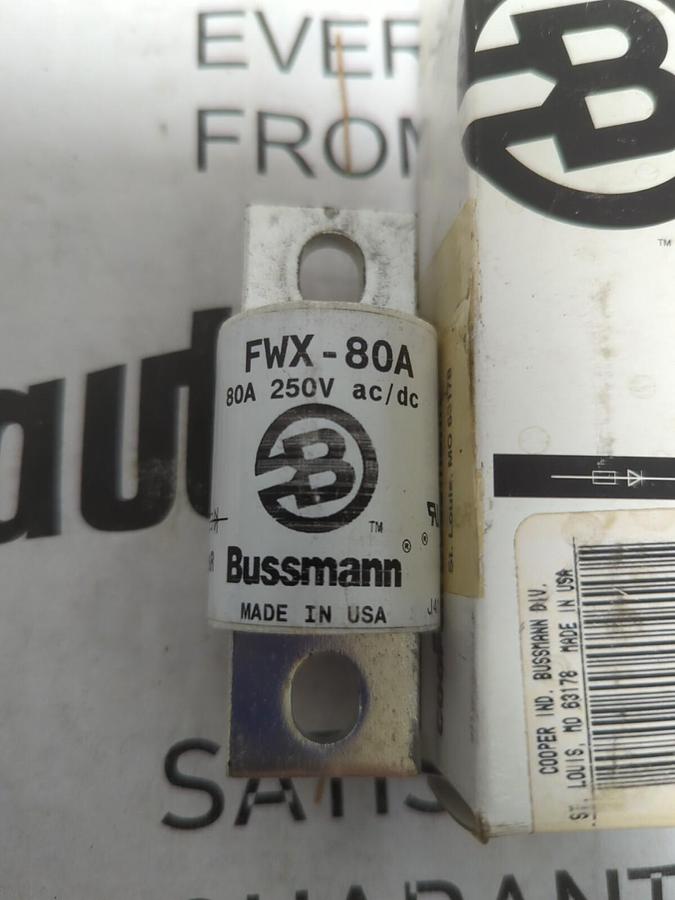 COOPER BUSSMANN,FWX-80A,SEMICONDUCTOR 80 AMP FUSE NEW