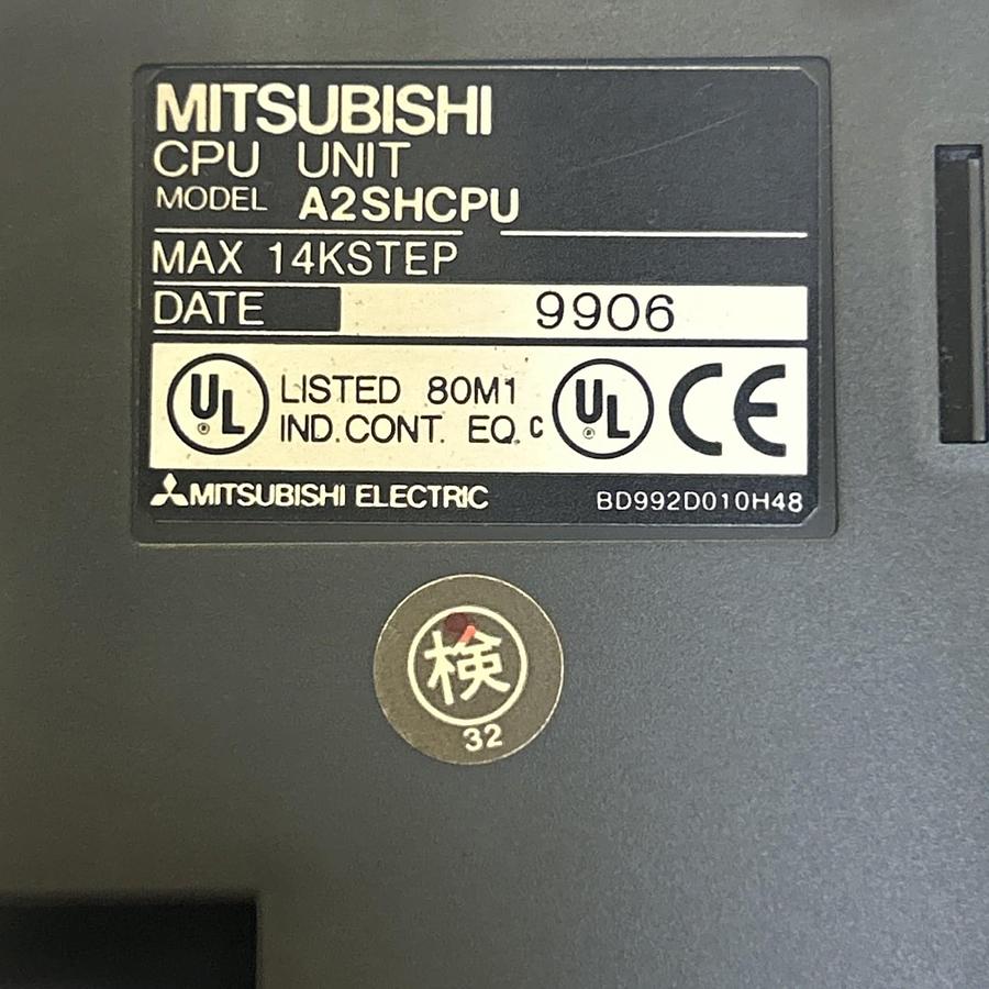 Used MITSUBISHI,A2SHCPU,CPU UNIT