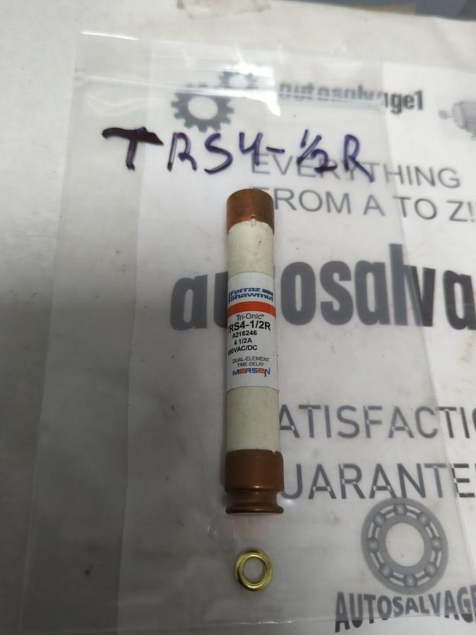 FERRAZ SHAWMUT,TRS4-1/2R,TRI-ONIC 4-1/2 AMP FUSE NOS