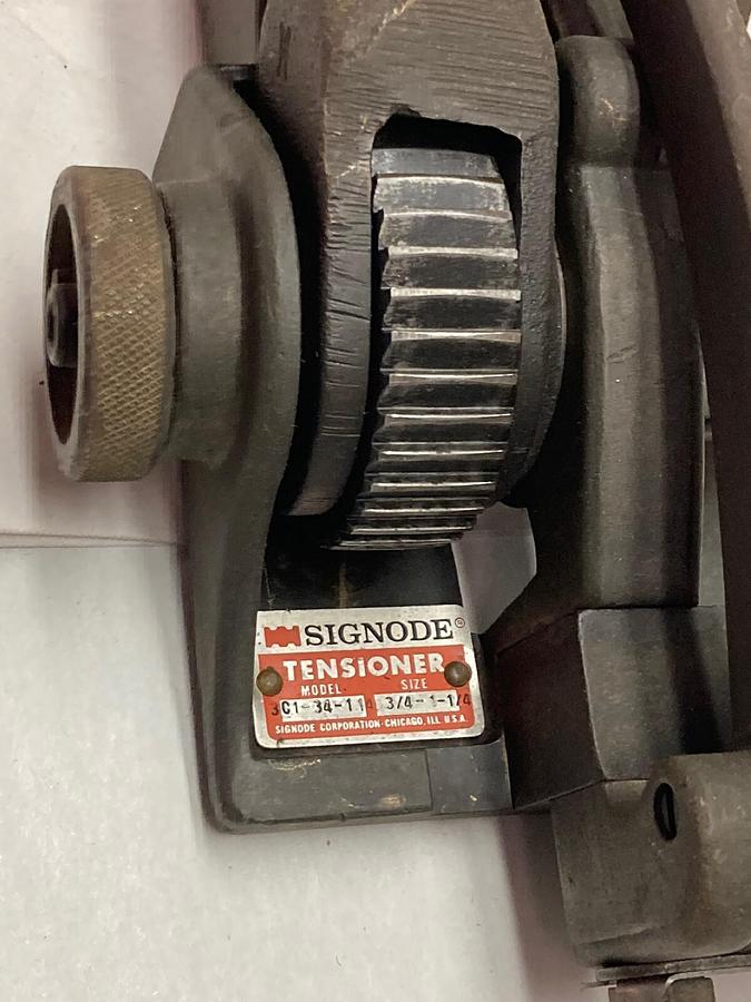 Used Signode,Model 3C1-34-114,Heavy Duty Steel Strapping Tensioner Size 3/4-1-1/4