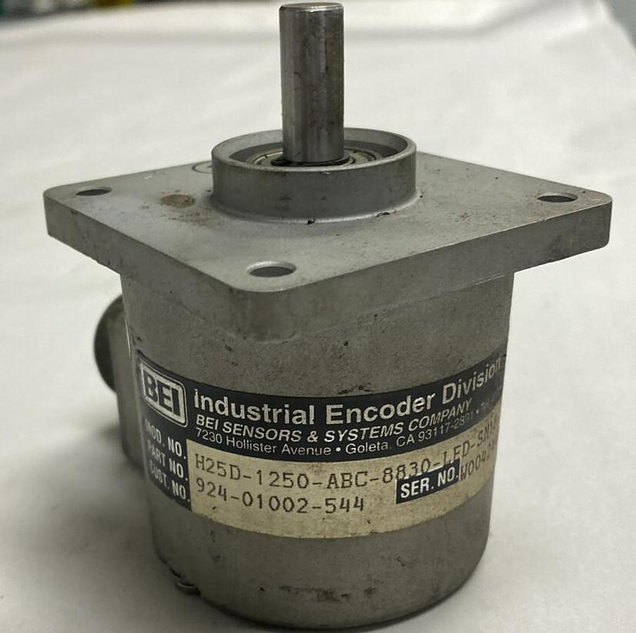 Used BEI Motion Systems,H25D-1250-ABC-8830-LED-SM18-S,Industrial Encoder
