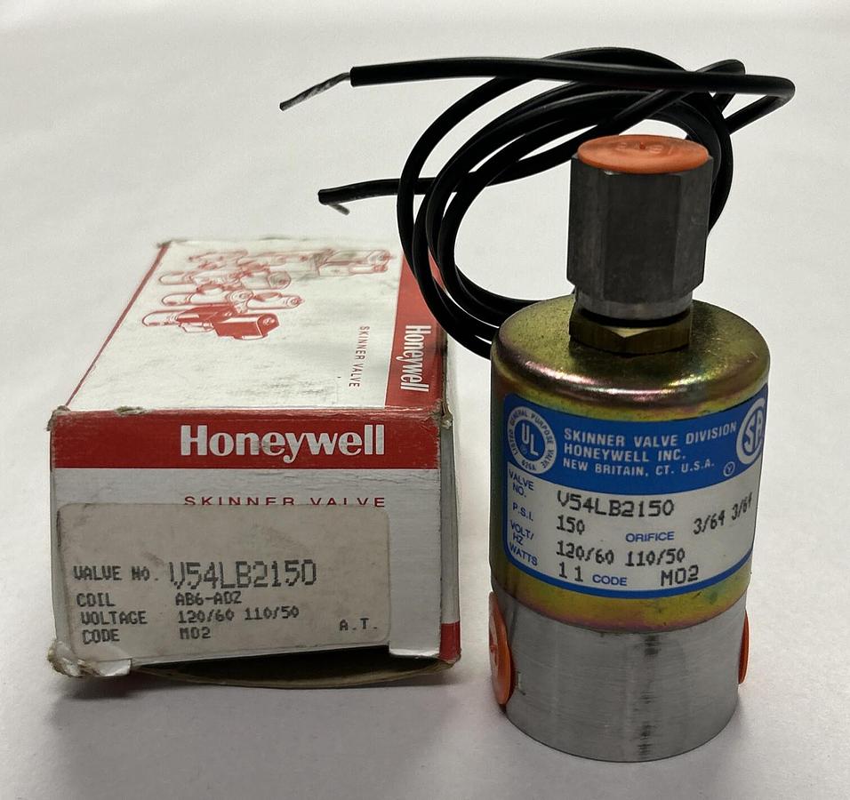 Used HONEYWELL SKINNER,V54LB2150,SOLENOID VALVE NEW