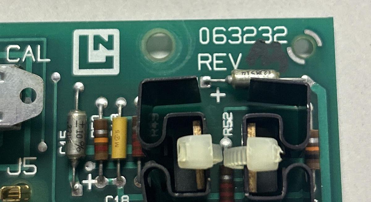 Used LEEDS & NORTHRUP,063232,ANALOG CONTROL BOARD