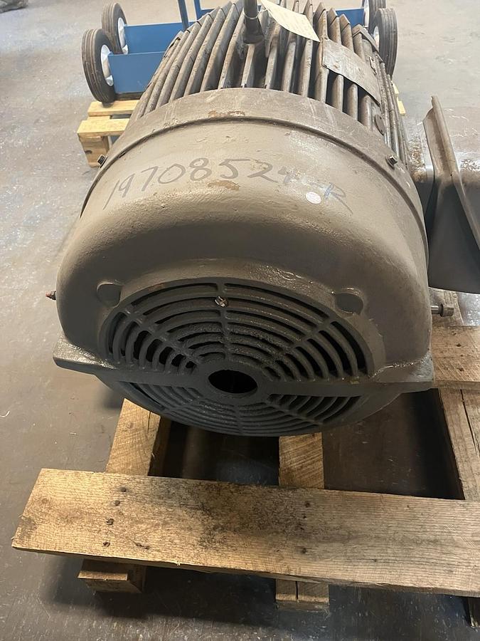 Used LOUIS ALLIS,13580-0,INDUCTION MOTOR CJX 75HP 3560RPM 3PH 444US