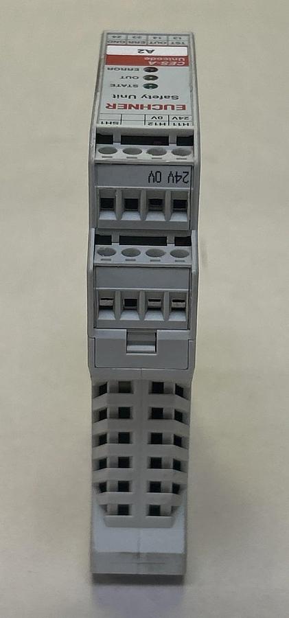 Used EUCHNER,CES-A-ABA-01,SAFETY RELAY UNIT