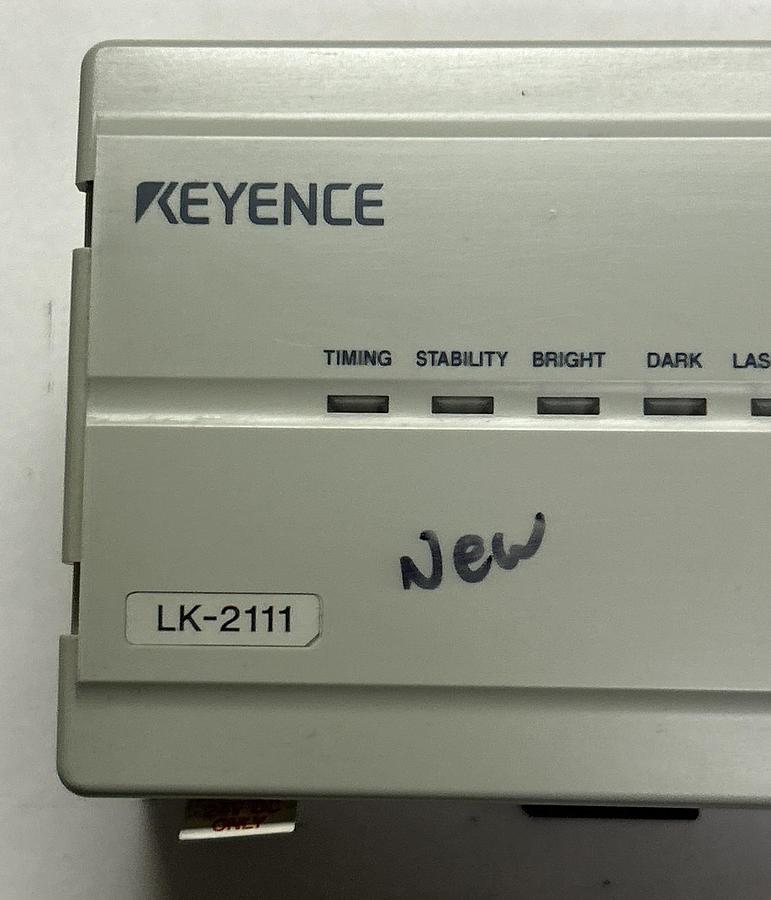 KEYENCE,LK-2111,PROGRAMMABLE LASER CONTROLLER NOS