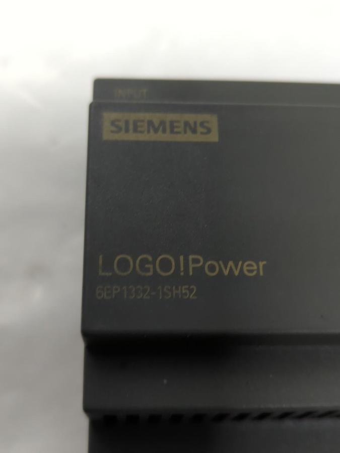 Used SIEMENS,6EP1332-1SH52,LOGO!POWER IN:AC 100-240V/OUT:DC 24V/4A POWER SUPPLY