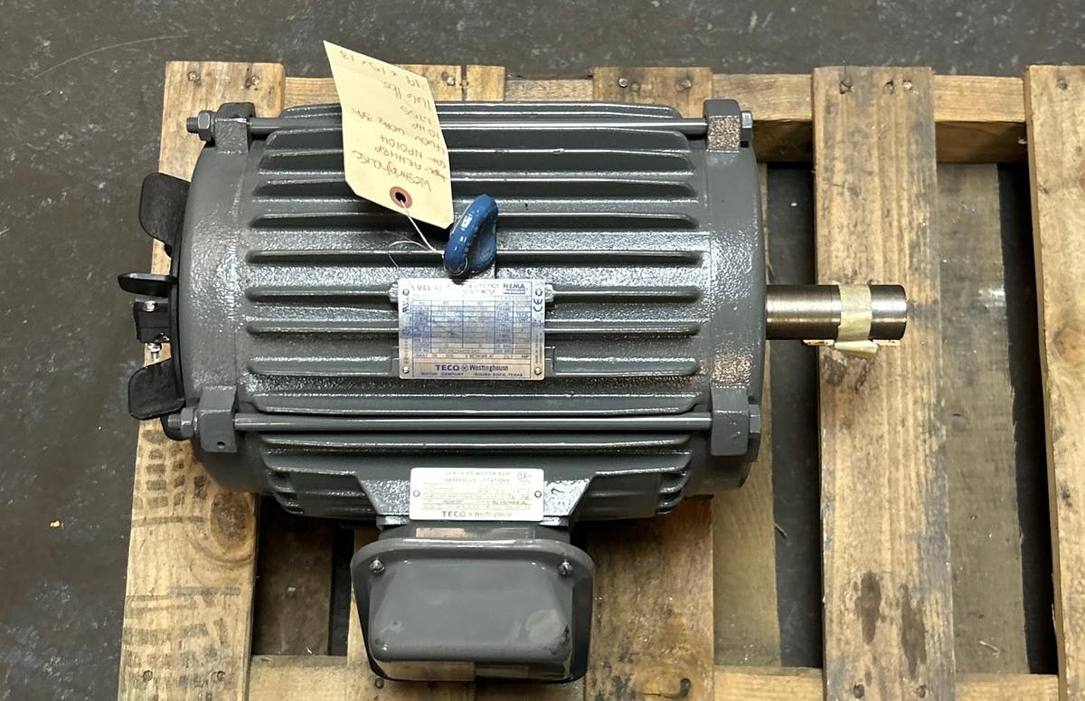 TECO WESTINGHOUSE,NP0104,MOTOR 10HP 230/460V 1755RPM 3PH 215T FR
