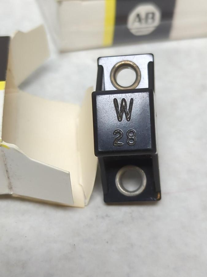 ALLEN BRADLEY,W28,THERMAL OVERLOAD HEATER ELEMENT LOT OF 3 NOS