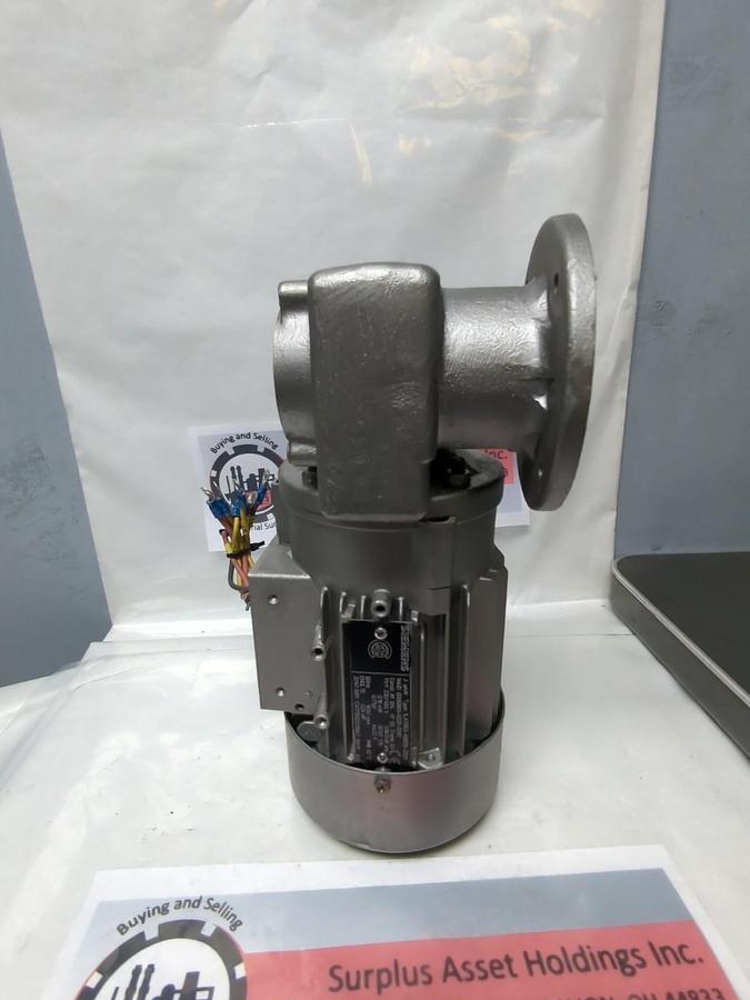 Used NORD,1S32AF-63L14,GEAR REDUCER INPUT 0.18kW RATIO:12.33 RPM 137 PRE-OWNED