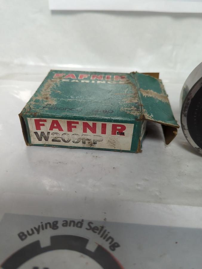 FAFNIR,W209PP,DEEP GROOVE BALL BEARING RUBBER SEALED NOS