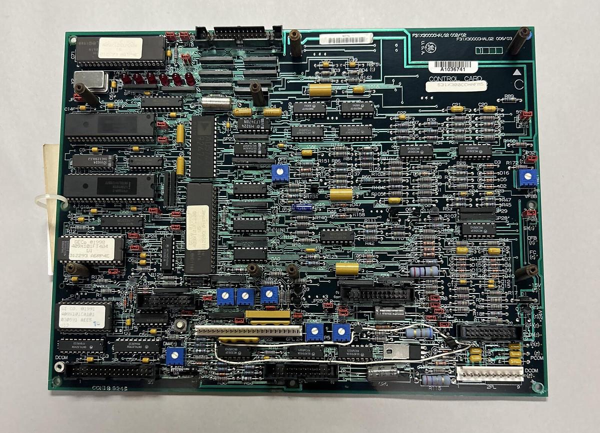Used GENERAL ELECTRIC,531X300CCHAFM5,DRIVE BOARD REFURBISHED