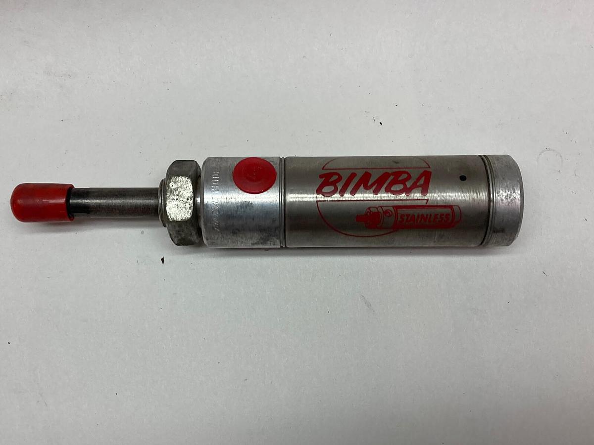 Used Bimba,121-R,Pneumatic Cylinder