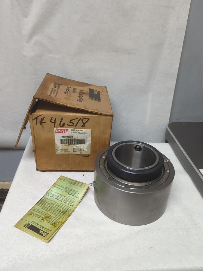 REX,ZMC2300,SPHERICAL ROLLER BEARING CARTRIDGE 3 INCH BORE NOS