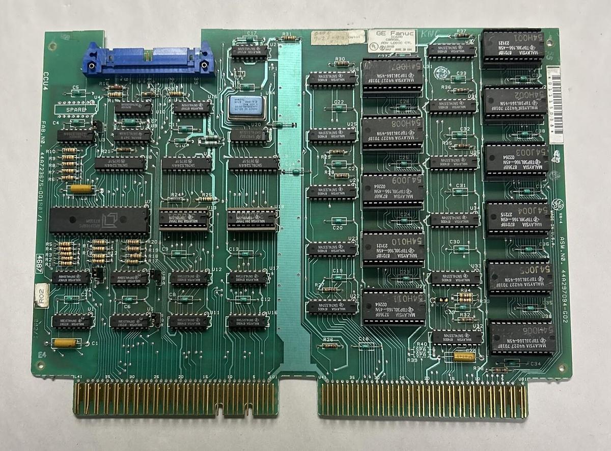 Used GE FANUC,IC600CB502L,CONTROL MODULE BOARD